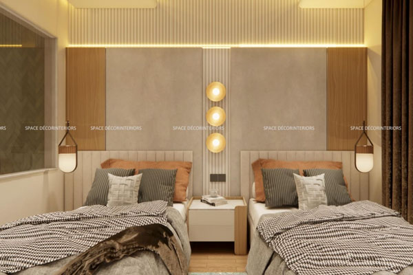 Luxurious suite interior at Hotel Lumen Pokhara